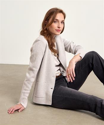 BeOne Blazer Strickjacke puntaknit