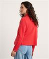 BeOne Blazer Strickjacke roher Rand pointaknit