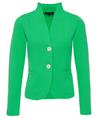 BeOne Blazer Strickjacke roher Rand pointaknit