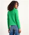 BeOne Blazer Strickjacke roher Rand pointaknit