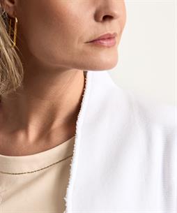 BeOne Blazer Strickjacke roher Rand pointaknit
