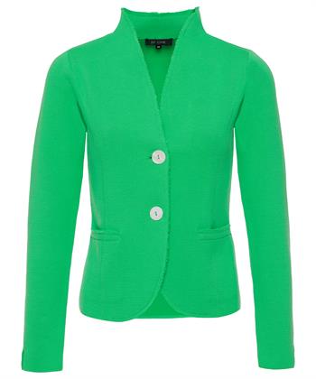 BeOne Blazer Strickjacke roher Rand pointaknit