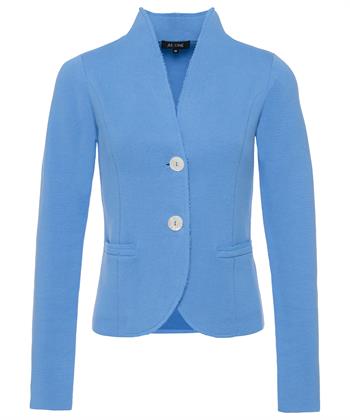 BeOne Blazer Strickjacke roher Rand pointaknit