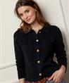 BeOne Blazerjacke kurz spitzgestrickt
