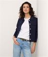 BeOne Blazerjacke kurz spitzgestrickt