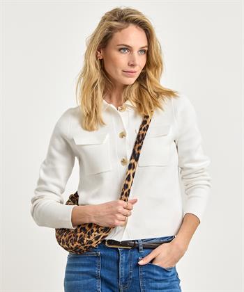 BeOne Blazerjacke kurz spitzgestrickt