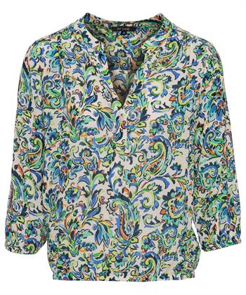 BeOne Bluse Blume Paisley