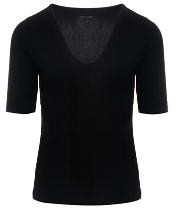 BeOne Essentials doppelreihiges Top V-Ausschnitt