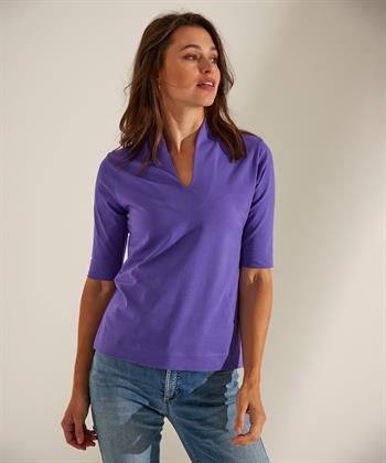 BeOne Essentials Shirt Tulpenacken kurzarm