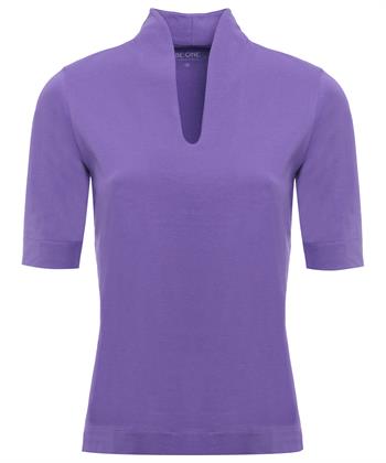 BeOne Essentials Shirt Tulpenacken kurzarm