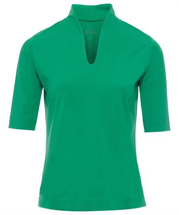 BeOne Essentials Shirt Tulpenacken kurzarm