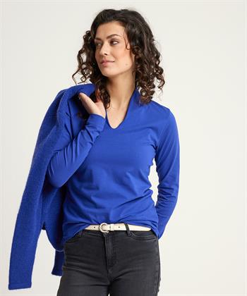 BeOne Essentials Shirt Tulpenacken langarm