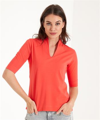 BeOne Essentials Shirt Tulpenacken
