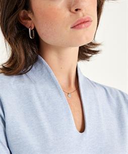 BeOne Essentials Tulpenshirt kurzarm