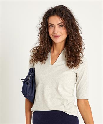 BeOne Essentials Tulpenshirt kurzarm