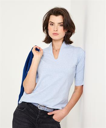 BeOne Essentials Tulpenshirt kurzarm