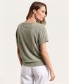BeOne Frottee Sweater kurzarm
