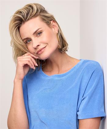 BeOne Frottee Sweater kurzarm