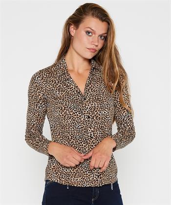 BeOne Jersey Bluse Tierprint