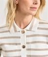 BeOne Kurzblazer Strickjacke gestreift pointaknit