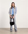 BeOne Kurzblazer Strickjacke gestreift pointaknit