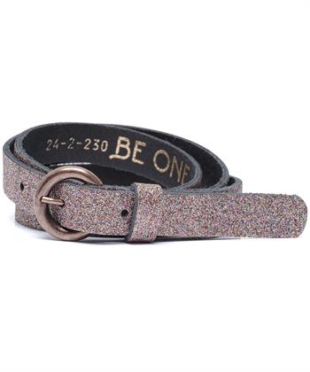 BeOne Ledergürtel Glitzer Elsje