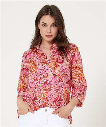 BeOne luftige Bluse paisley