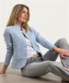 BeOne Lurex-Blazer-Strickjacke