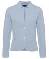 BeOne Lurex-Blazer-Strickjacke