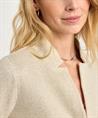 BeOne Lurex-Blazer-Strickjacke