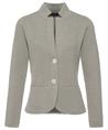 BeOne Lurex-Blazer-Strickjacke