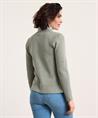 BeOne Lurex-Blazer-Strickjacke