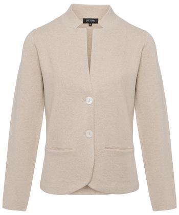 BeOne Lurex-Blazer-Strickjacke