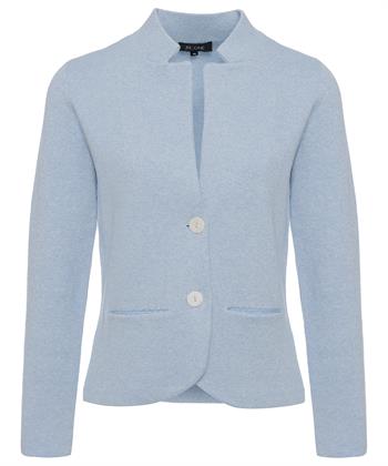 BeOne Lurex-Blazer-Strickjacke