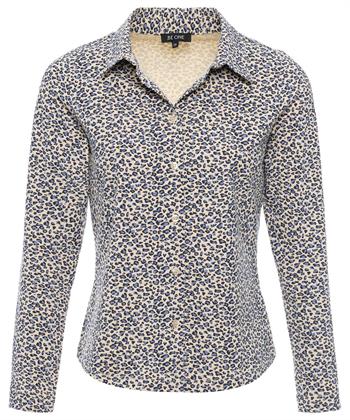 BeOne Polobluse Pantherdruck