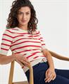 BeOne Pullover kurzarm gestreift