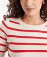 BeOne Pullover kurzarm gestreift