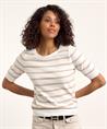 BeOne Pullover kurzarm gestreift
