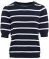 BeOne Pullover Puffärmeln Streifen