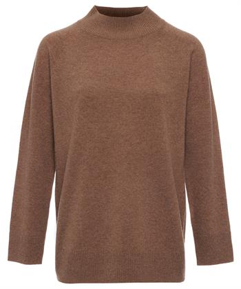 BeOne Pullover Rippen Rollkragen