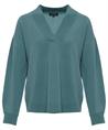 BeOne Pullover V-Ausschnitt Wolle