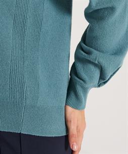 BeOne Pullover V-Ausschnitt Wolle