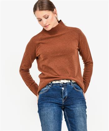 BeOne Rollkragenpullover aus Wolle