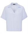 BeOne Seersucker Bluse gestreift