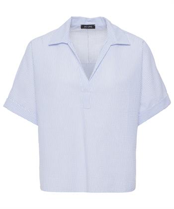 BeOne Seersucker Bluse gestreift