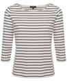 BeOne Shirt Dreiviertelarm bretonisch gestreift