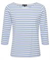 BeOne Shirt Dreiviertelarm bretonisch gestreift