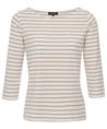 BeOne Shirt Dreiviertelarm bretonisch gestreift