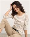 BeOne Shirt Dreiviertelarm bretonisch gestreift