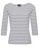 BeOne Shirt Dreiviertelarm bretonisch gestreift